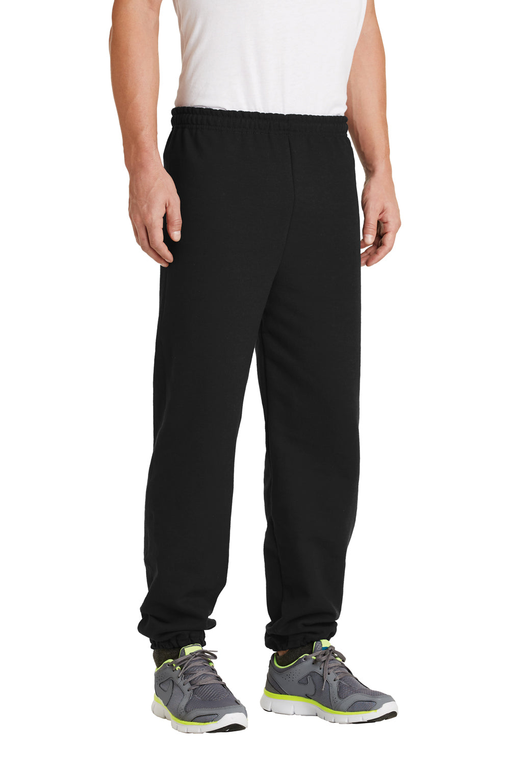 Mens Heavy Blend Sweatpants - Black