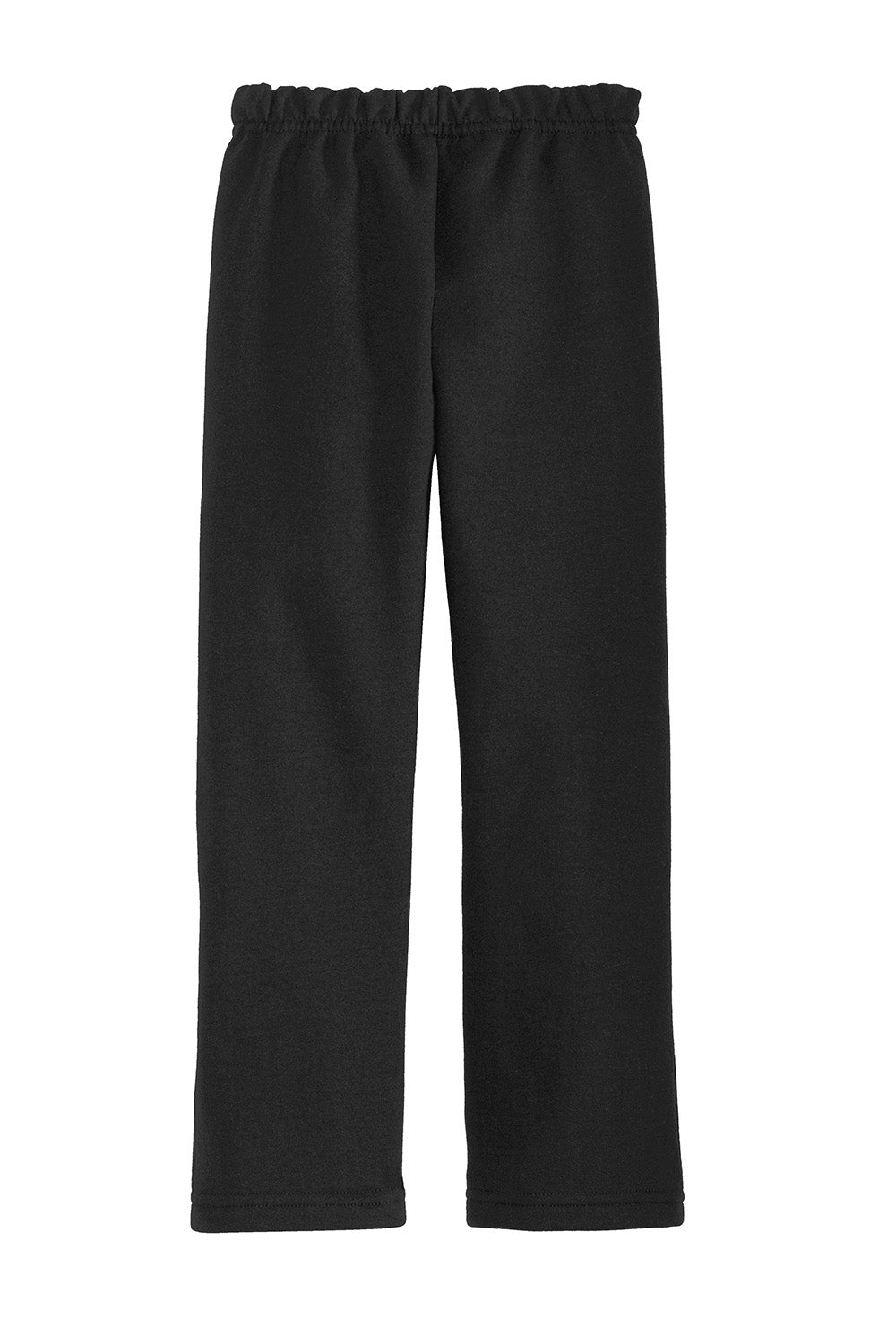Mens Heavy Blend Open Bottom Sweatpants - Black