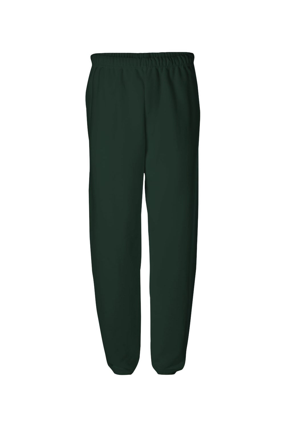 Mens NuBlend Pill Resistant Fleece Sweatpants - Forest Green