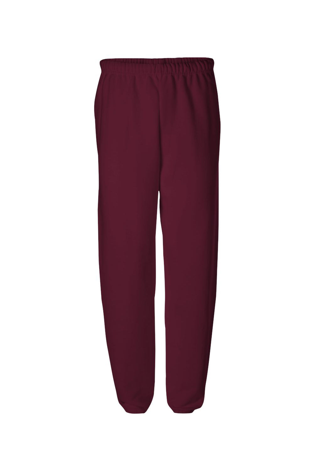 Mens NuBlend Pill Resistant Fleece Sweatpants - Maroon