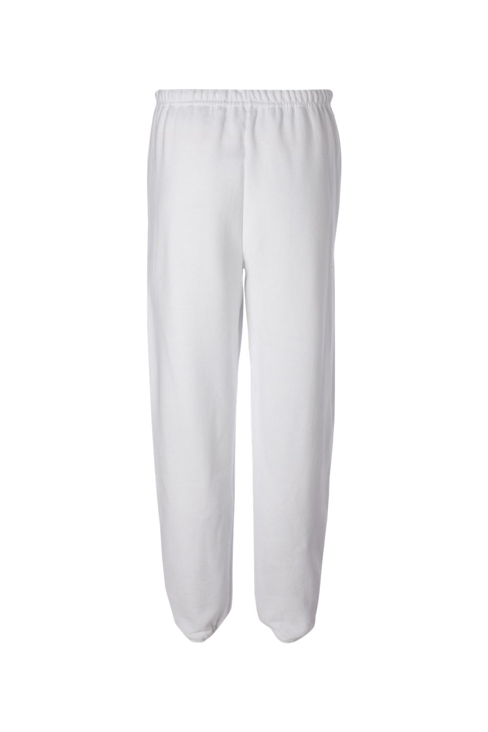 Mens NuBlend Pill Resistant Fleece Sweatpants - White