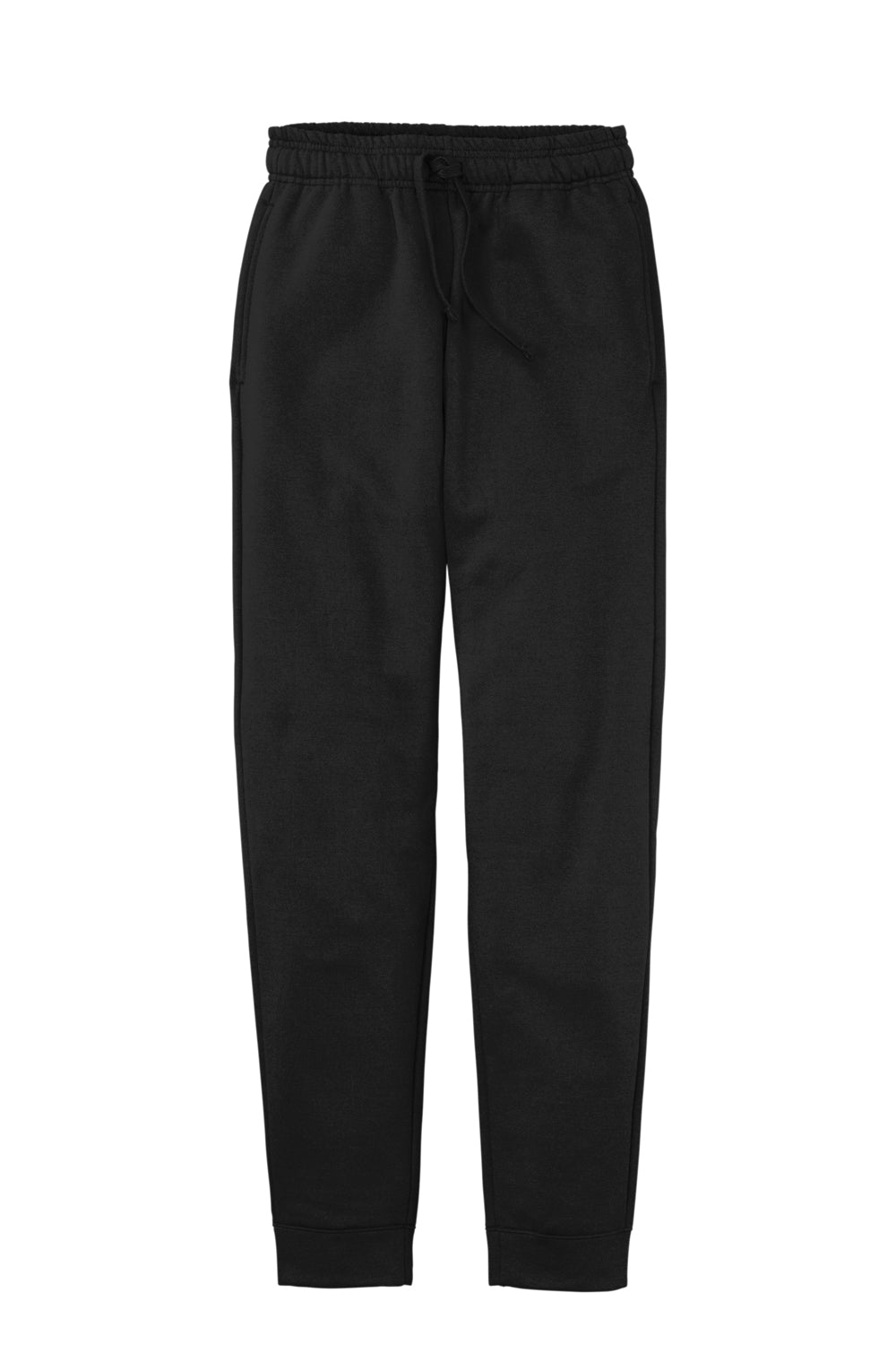 Mens Core Fleece Jogger Sweatpants w/ Pockets - Jet Black