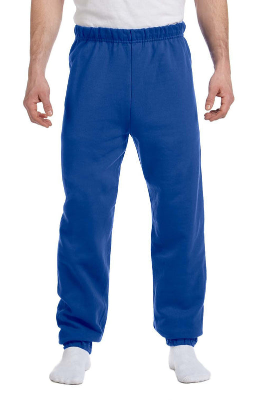 Mens NuBlend Pill Resistant Fleece Sweatpants - Royal Blue